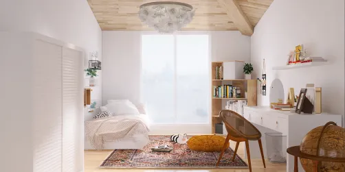 Tranquil teenage bedroom