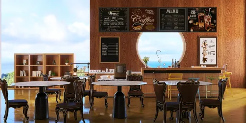 Outdoor cafe 