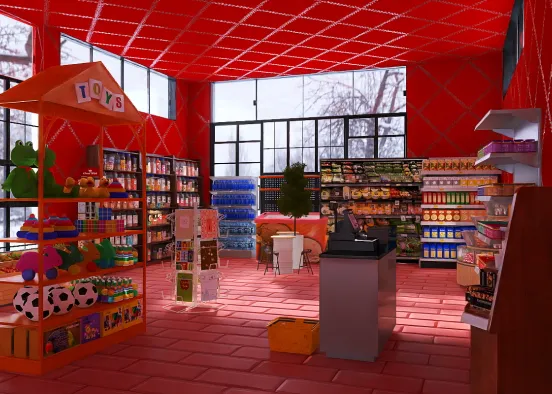grocery store 🏪 Design Rendering