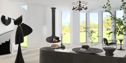 Minimal white and black 