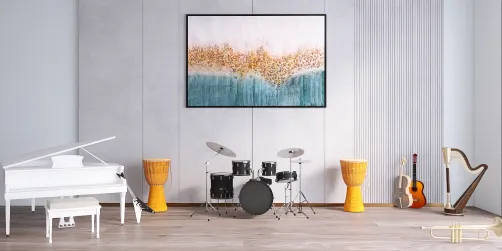 Sala de tocar instrumentos