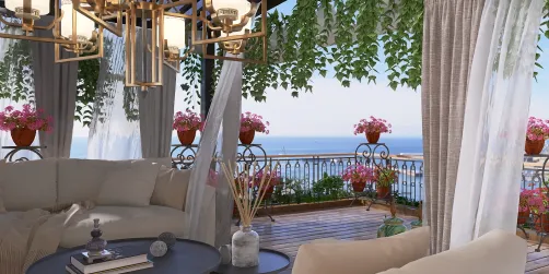 modern family relaxing area