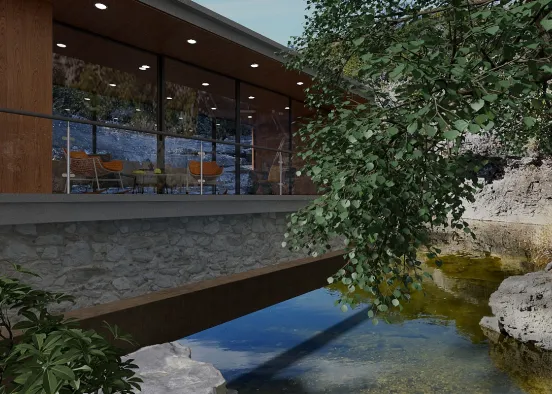 # Nestled in the Wildlife Reserve  Renderização de Design