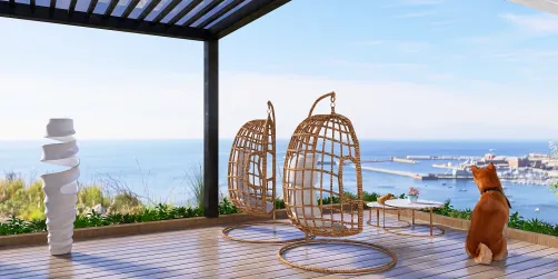 Outdoor chill zone