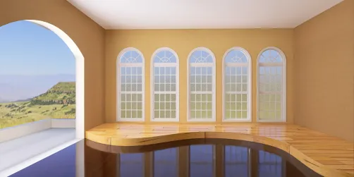 Random idea of living hall