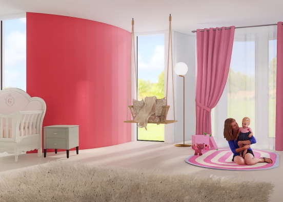 Baby beverly's room!❤💋 Design Rendering