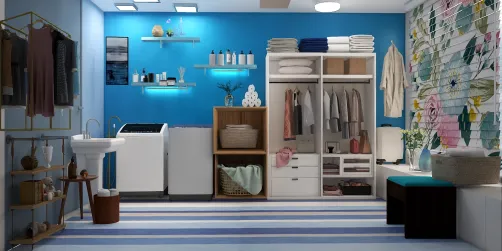 🩵 laundry area 