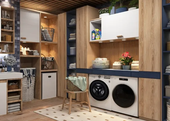 # Lavanderia Renderização de Design