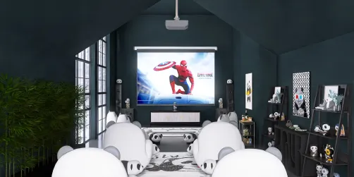 Panda Theme Home Theater!