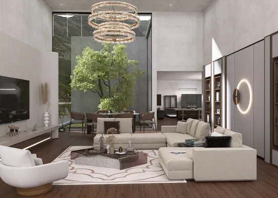 # Minimalist Dream house  Renderização de Design