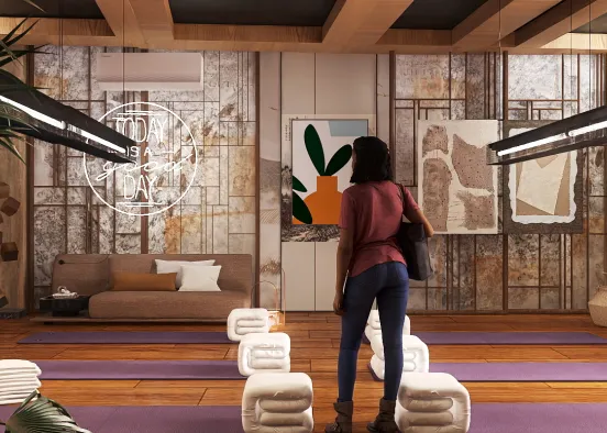 # Yoga Day Renderização de Design
