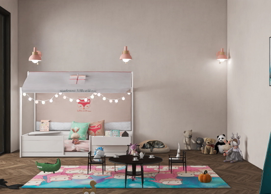 Little Girl’s Room 👧  Design Rendering