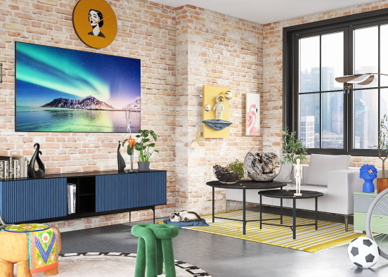A New York Apartment Design Rendering