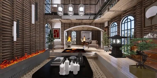 Japandi room 