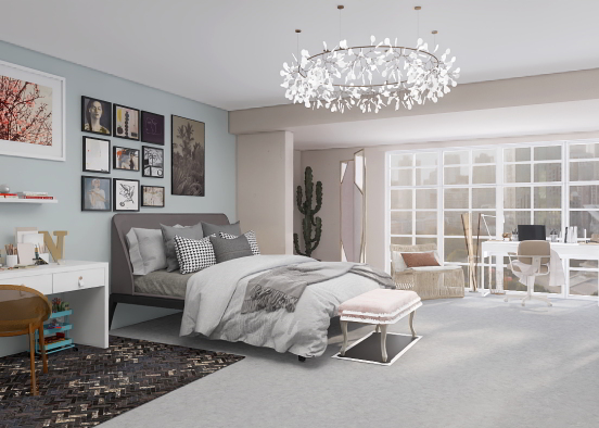 Idk dorm room i gess  Design Rendering