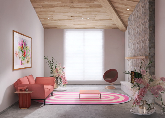 The Pink Room Design Rendering