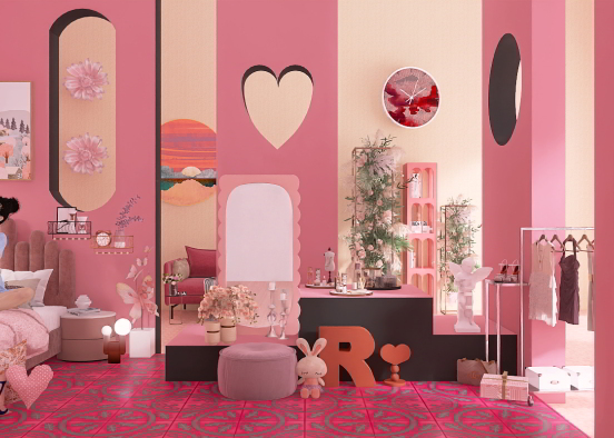 Pink pinke 💞 Design Rendering