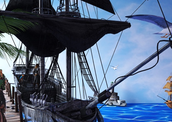 Pirates of the Caribbean  Design Rendering