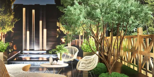 Outdoor patio