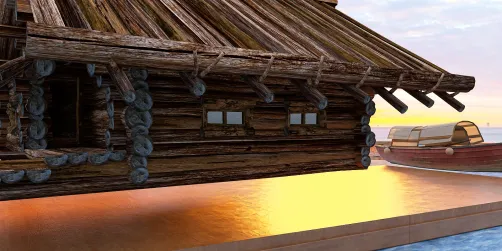 Viking house.