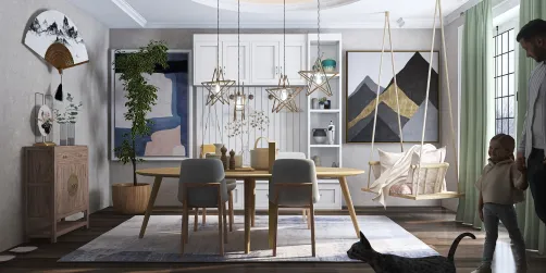 Small dining room