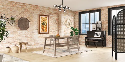 Rustic Kitchen 