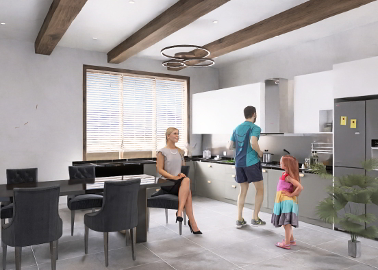 Cuisine Design Rendering