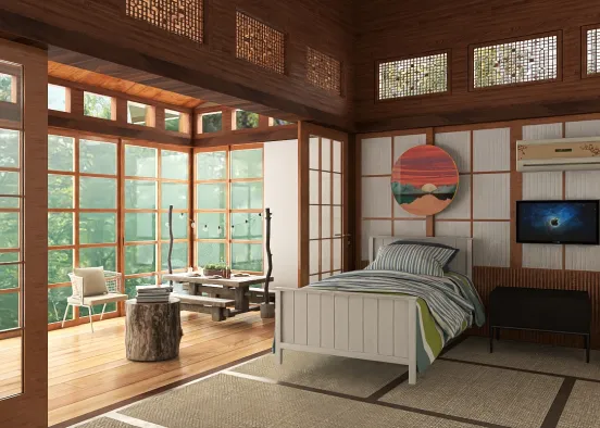 Relaxing room 😌 Design Rendering
