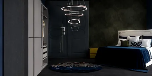 Une chambre petite mais pratique 