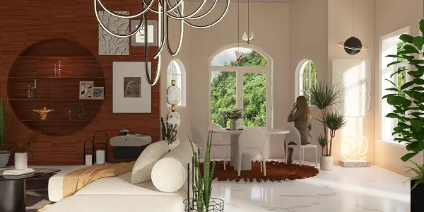 Professional interior design created with Homestyler 3D design software