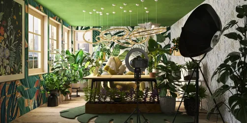 Plant care streaming room 