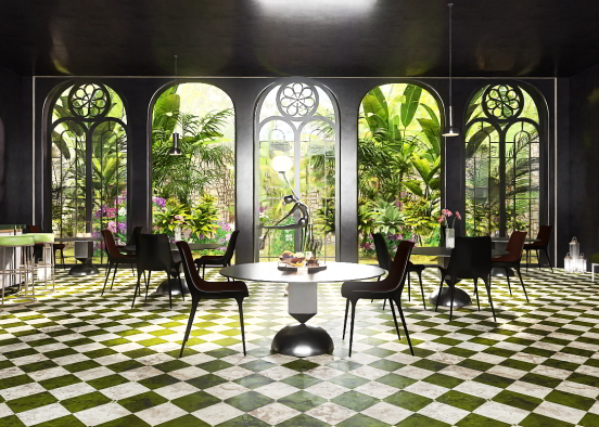 rainforest cafe Design Rendering