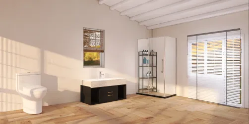 Small country bathroom