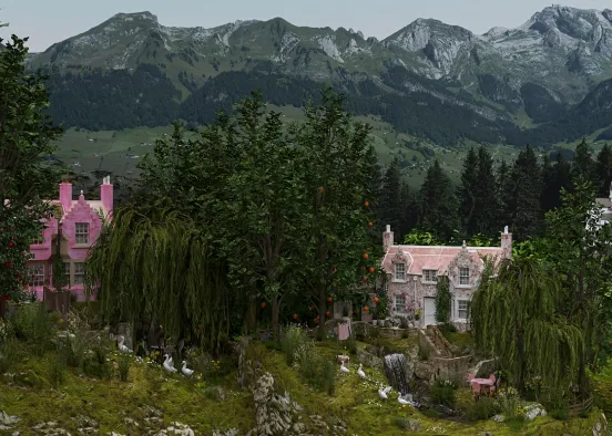 # Springtime in the valley  Renderização de Design