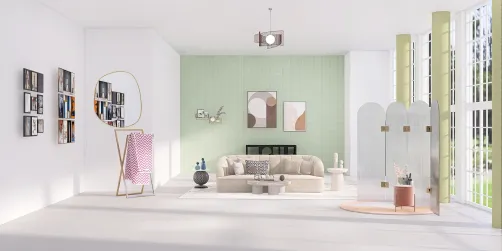 Pastel Living Room
