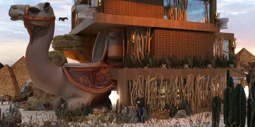 The Camel-Toilet Retreat  
