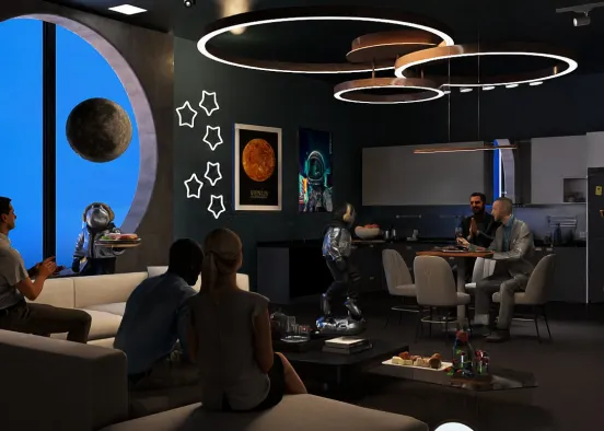 Astronomers Off Duty  Design Rendering