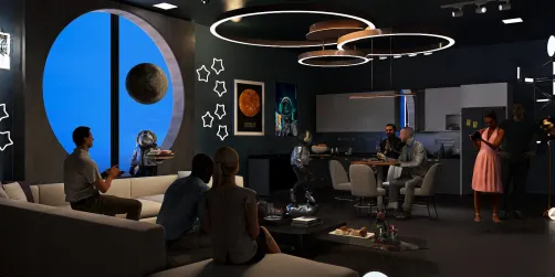 Astronomers Off Duty 