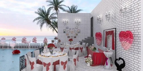 Small outdoor wedding 