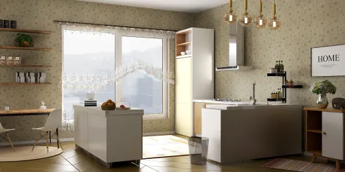 A nice kitchen :)