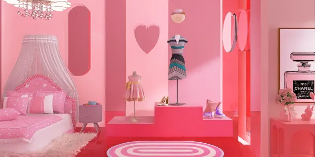 Barbie bedroom