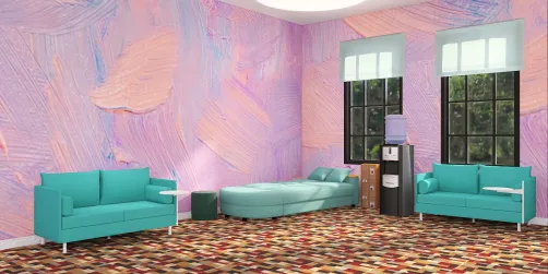 Barbie waiting room 