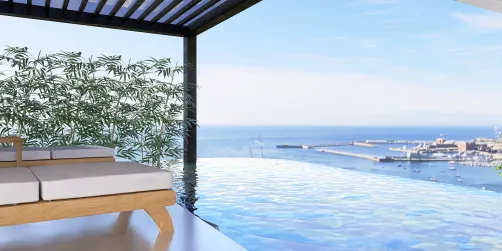 infinity pool in Italy📍