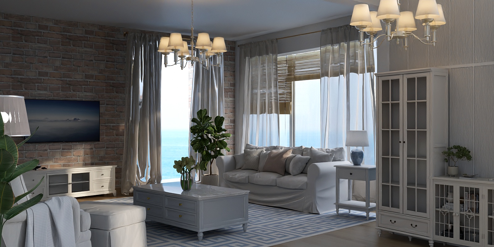 Bright & Breezy: A Multigenerational Coastal Livin