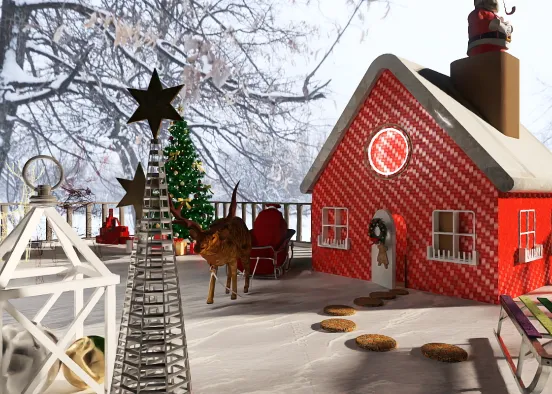Christmas happiest day of the year  Design Rendering