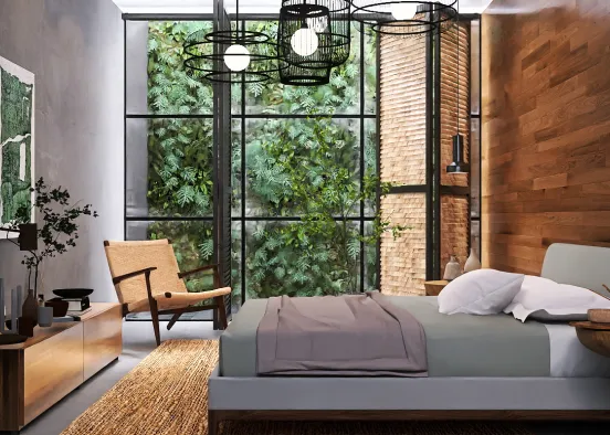 # Urban Tropical Living Визуализация дизайна