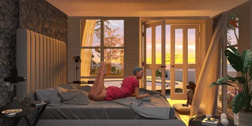 Mi habitación con vista al mar