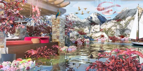 Viva magenta natura