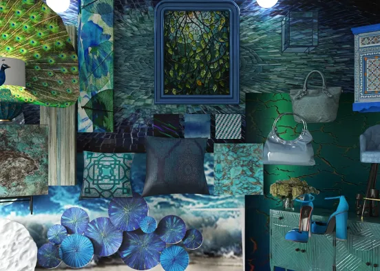 # PEACOCK PROUD Renderização de Design