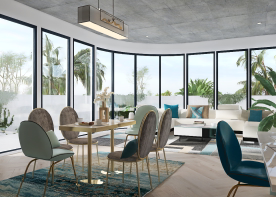 dream Miami room Design Rendering